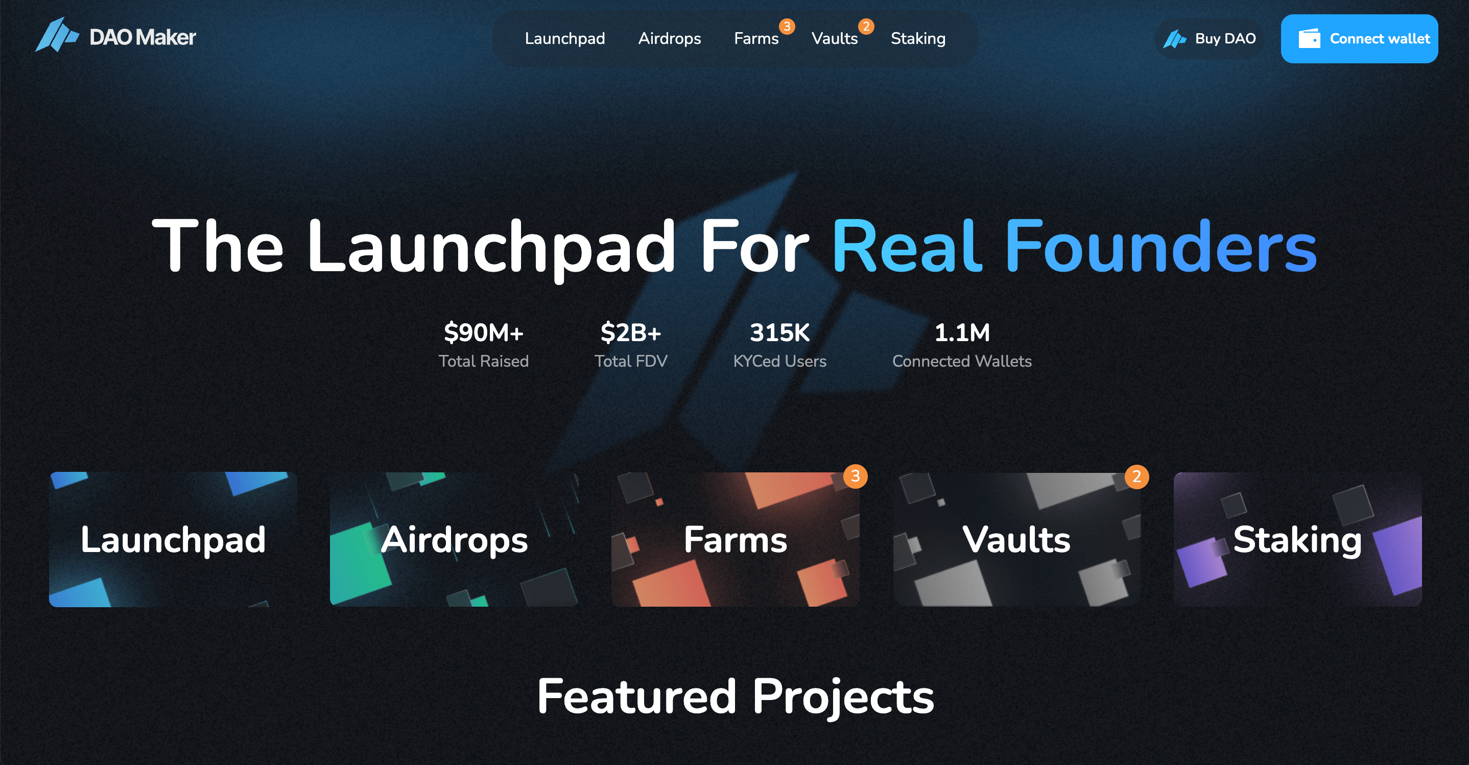 DAO Maker launchpad