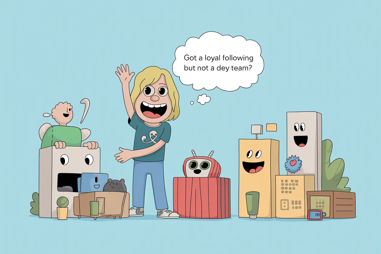 Influencer or community builder founder type - content creator building community tokens